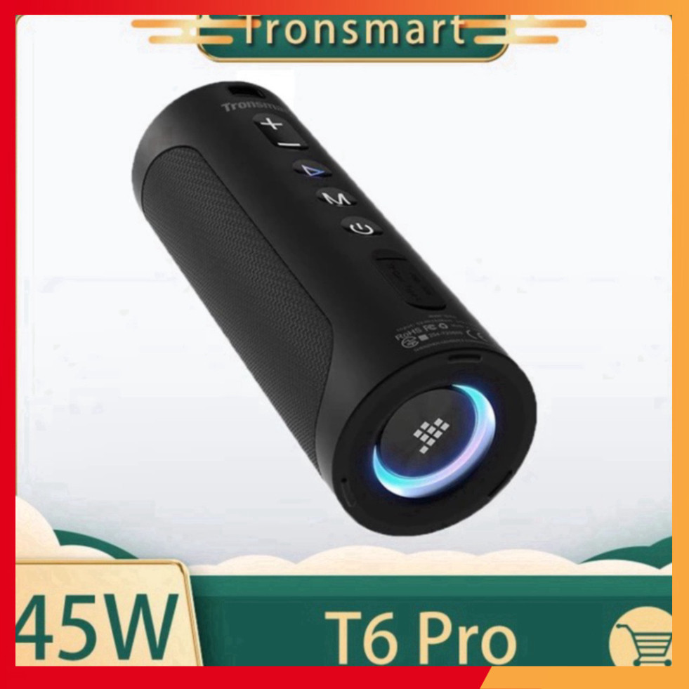 Loa Bluetooth Tronsmart T6 Pro 45W Chống nước IPX6 Ghép nối 2 loa ...