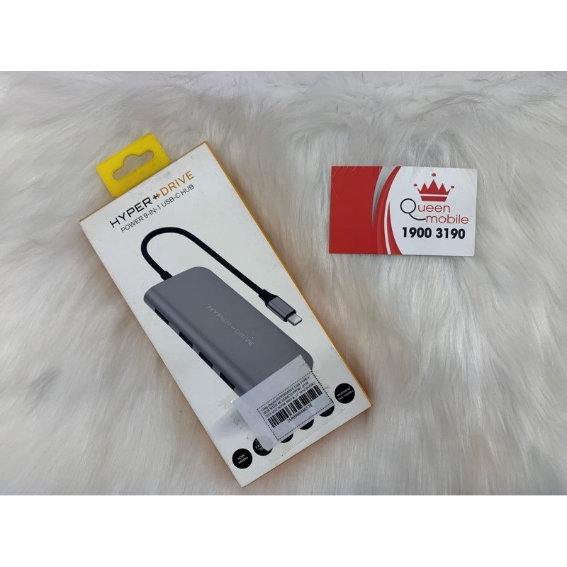 Cổng chuyển Hyperdrive Power 9-in-1 USB-C Hub (HD30F - GREY) | Shopee ...