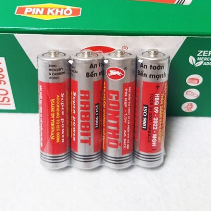 4 Pin con thỏ Pin 2A chính hãng 1,5V mới sản xuất phù hợp lắp đồ chơi ...