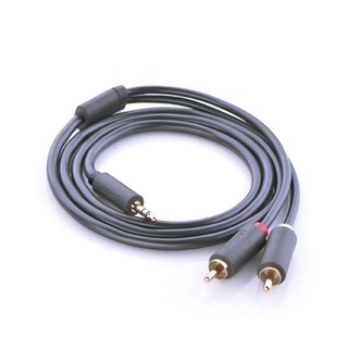 Dây chuyển đổi 3.5mm ra 2RCA (HOA SEN) UGREEN AV102 | Dài từ 1-10m | Đầu nối mạ vàng 24k| Bảo Hành 18 Tháng 1 Đổi 1
