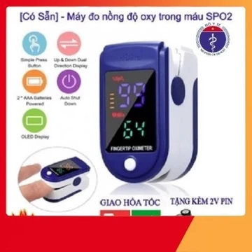 [ Giao Hoả Tốc ] Máy đo Sp02 đo nồng độ oxy trong máu và nhịp tim Fingertip Pulse Oximeter LK-87 [ Sẵn Hàng ]