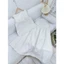 Set Áo linen sát nách viền xoắn + chân váy xếp eo xoè dài