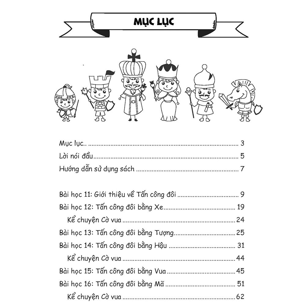 Ảnh Sách - combo 4 cuốn Chiến thuật cờ vua từ con số 0 - Tập 1, 2, 3, 4 4