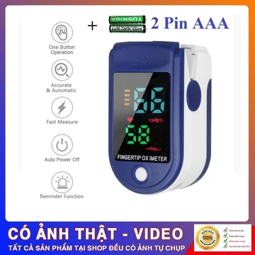 Máy đo nồng độ Oxy trong máu, đo nhịp tim sp02 Pulse Oximeter LK 87 Mới