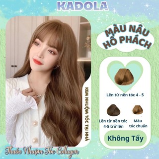 Thuốc Nhuộm Tóc Màu Nâu Hổ Phách  - Thuốc Nhuộm Tóc Kadola