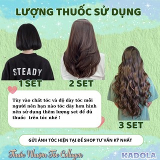 Thuốc nhuộm tóc màu Xám khói KADOLA khói ánh xám thuốc nhuộm tóc cao cấp kem nhuộm tóc tại nhà