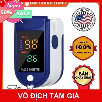 Máy Đo SPO2, Đo Nồng Oxi, Đo Nhịp Tim Pulse Fingertrip Oximeter LK87 [ Tặng Kèm 2 Pin FULLBOX ] [ Hot ]