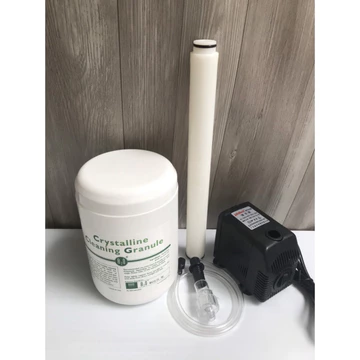 Bộ Gồm: Lõi Giả + Máy Bơm + 1Kg Bột Acid Dùng Vệ Sinh Máy Lọc Nước Điện Giải Trevi (FW207, FW407, FW700, FW6000...)