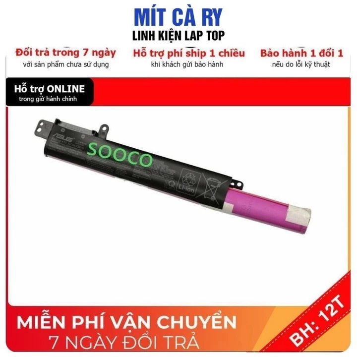 [BH12TH] ⚡️[Pin zin]Pin laptop Asus X407U X407UA X407UB pin zin A31N1719