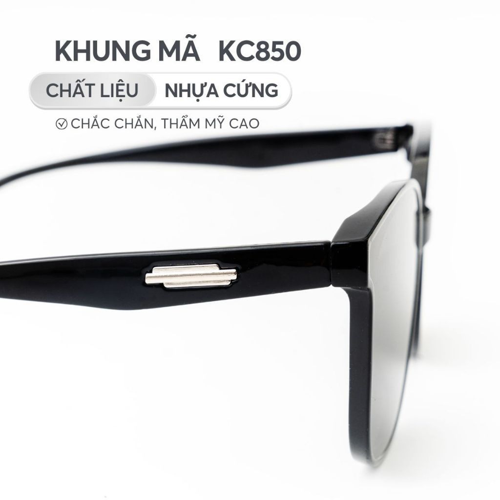 Ảnh Kính mát nam nữ, kính râm LILYEYEWEAR chất liệu nhựa cứng cáp, cao cấp chống UV400 bảo vệ mắt KC850 4