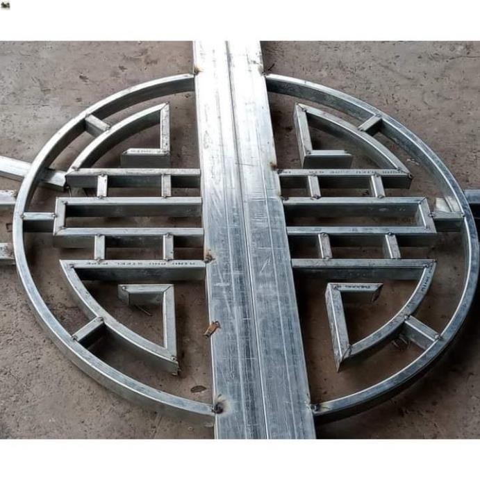Chữ Thọ Sắt Hộp Kẽm 20x40 Vuông Tròn Đủ Kích Thước, Hàng Chuẩn Không Cong Vênh, Thép Dày 1.4mm