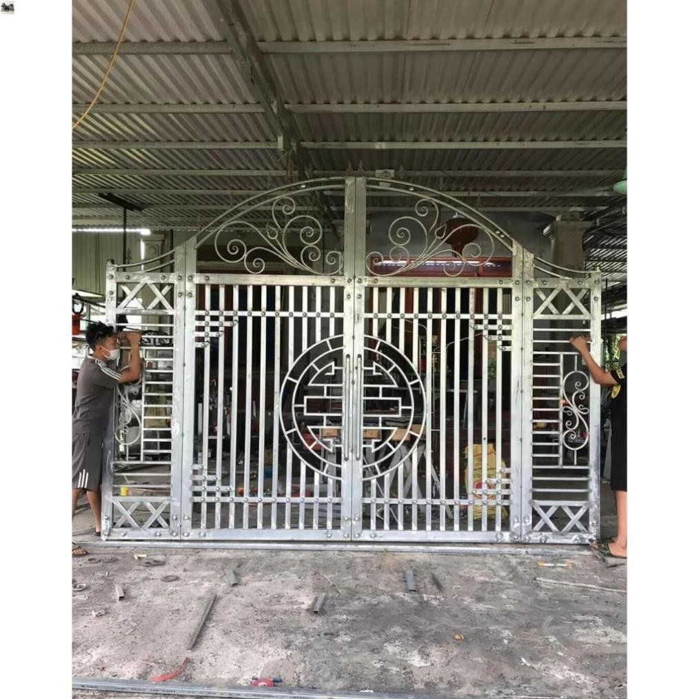 Chữ Thọ Sắt Hộp Kẽm 20x40 Vuông Tròn Đủ Kích Thước, Hàng Chuẩn Không Cong Vênh, Thép Dày 1.4mm
