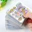 COMBO 10 TẤM DÁN STICKER HOẠT HÌNH TRANG TRÍ – KÍCH THƯỚC 6x6CM & 13x4CM 🐰🐻