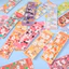 10 Tấm Sticker Dán Hoạt Hình, Màu Sắc, Hoa Quả 13*4.5Cm - Thỏ Hồng VPP