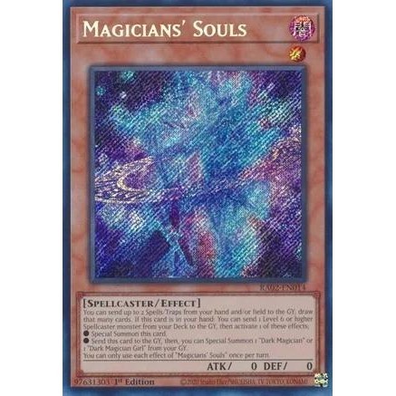 [ Bài Yugioh Chính Hãng ] Magicians' Souls - RA02-EN014 - Secret Rare ...