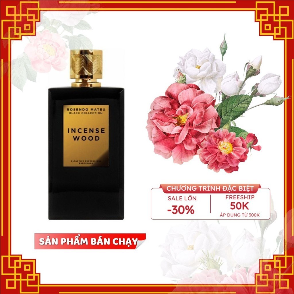 Nước hoa Incense Wood Rosendo Mateu Olfactive Expressions 10ml Shopee