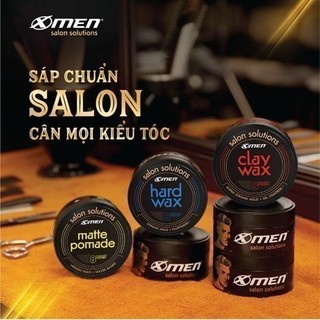 Sáp Wax Vuốt Tóc Nam Xmen Chuẩn Salon Solution 70G Giữ Nếp Lâu Tới 8h - Giúp Chắc Phồng Tóc, Không Bóng Tóc Và Gây Ngứa