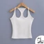 Áo 2 dây mảnh dáng dài có mút ngực lưng chữ Y ôm body tôn dáng vải mặc mát DUY LINH CHUYÊN SỈ DL17D