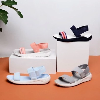 Dép Quai Hậu Thời Trang Sandal Có Quai Cao 4cm, Sandal Nữ 360 Dép Quai Hậu Êm Ái