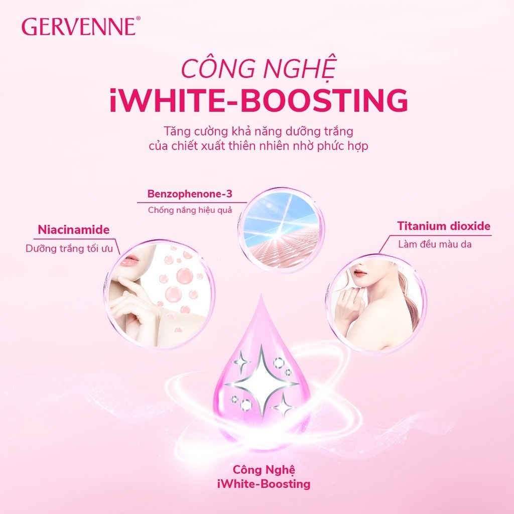 Sữa tắm trắng da hương nước hoa Gervenne 450G / chai (3 mùi)