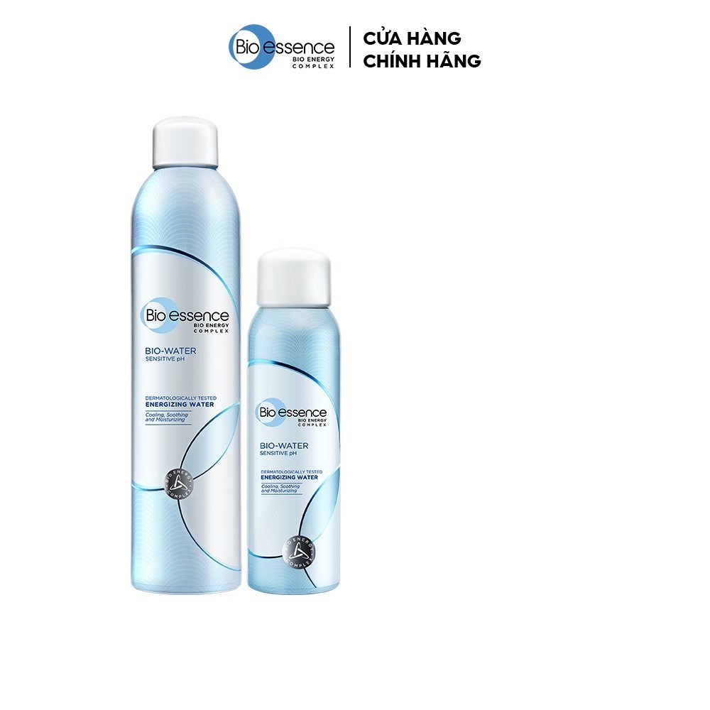 Combo Xịt khoáng dưỡng ẩm Bio-Water Bio-Essence Water Energizing Water (Xịt khoáng 300ml + Xịt khoáng 100ml)