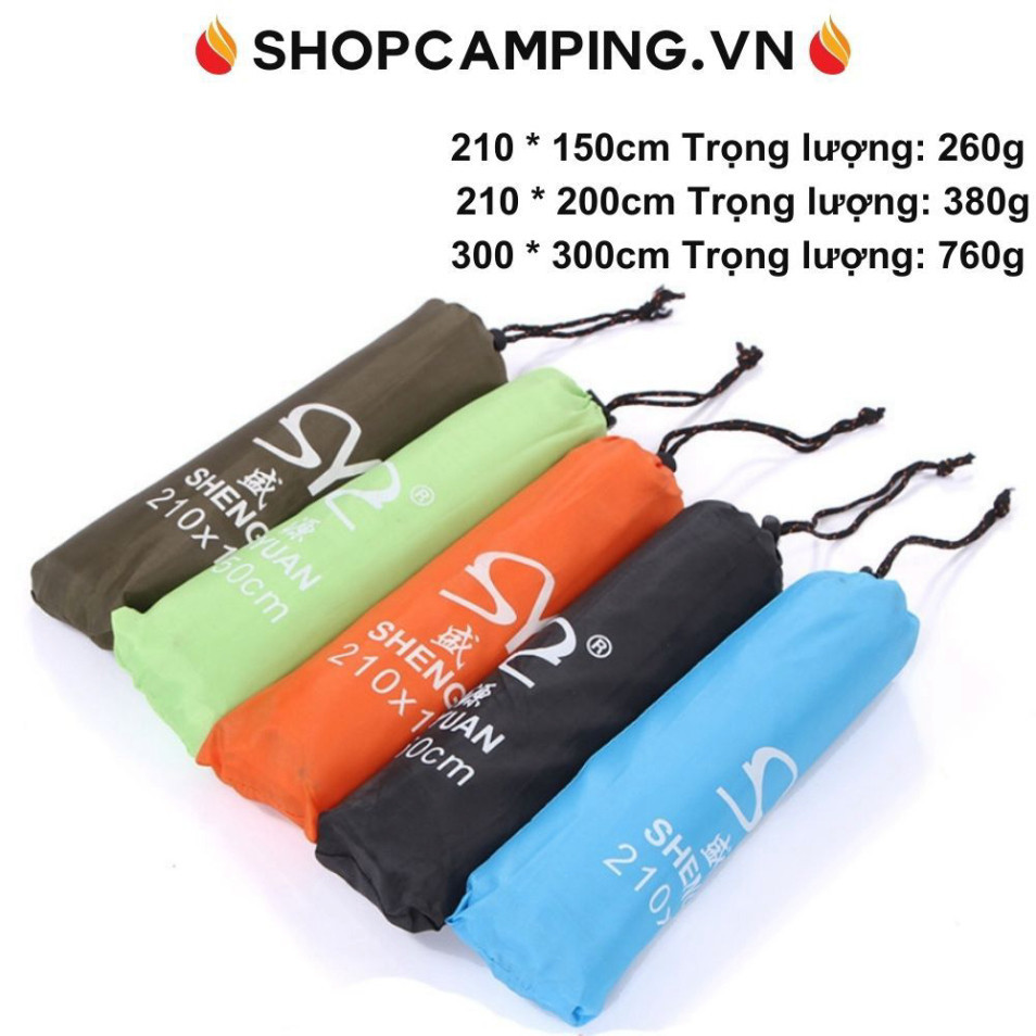 Tấm bạt lót đáy lều cắm trại chống thấm, chống bẩn, rách cho lều, tấm ...