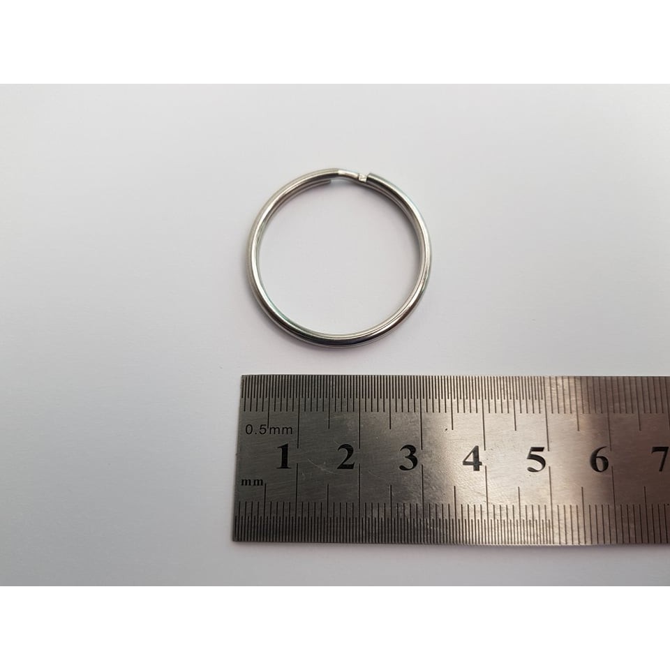 EDC- Ring thép không rỉ 2.2*32mm ( Stainless Steel Split Rings)