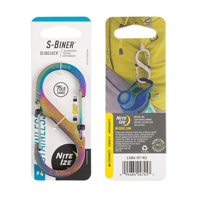 Móc khóa - Nite Ize LSB4-07-R3 - S-Biner Slidelock Size 4