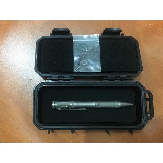 Bút Titanium  Tacray TR-TAC1901 Sand blasted(Đầu con quay - Màu Ghi xám)