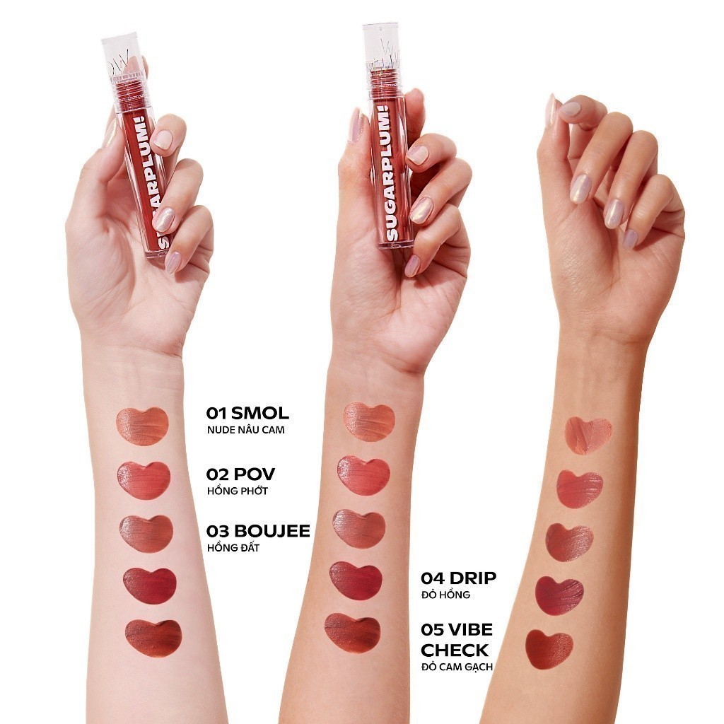 Ảnh Son Tint Nước OFÉLIA SUGARPLUM MistyNow Blurring Tint (3.8g) (Date: 08/2026) 1