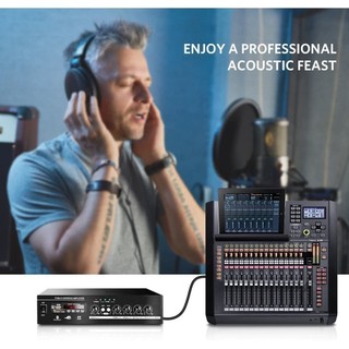 Dây Audio nối dài MIC XLR (Cannon) 6mm UGREEN AV130 | Đầu XLR đực sang XLR cái | 3 lớp bảo vệ | Bảo hành 18 tháng 1 Đổi1