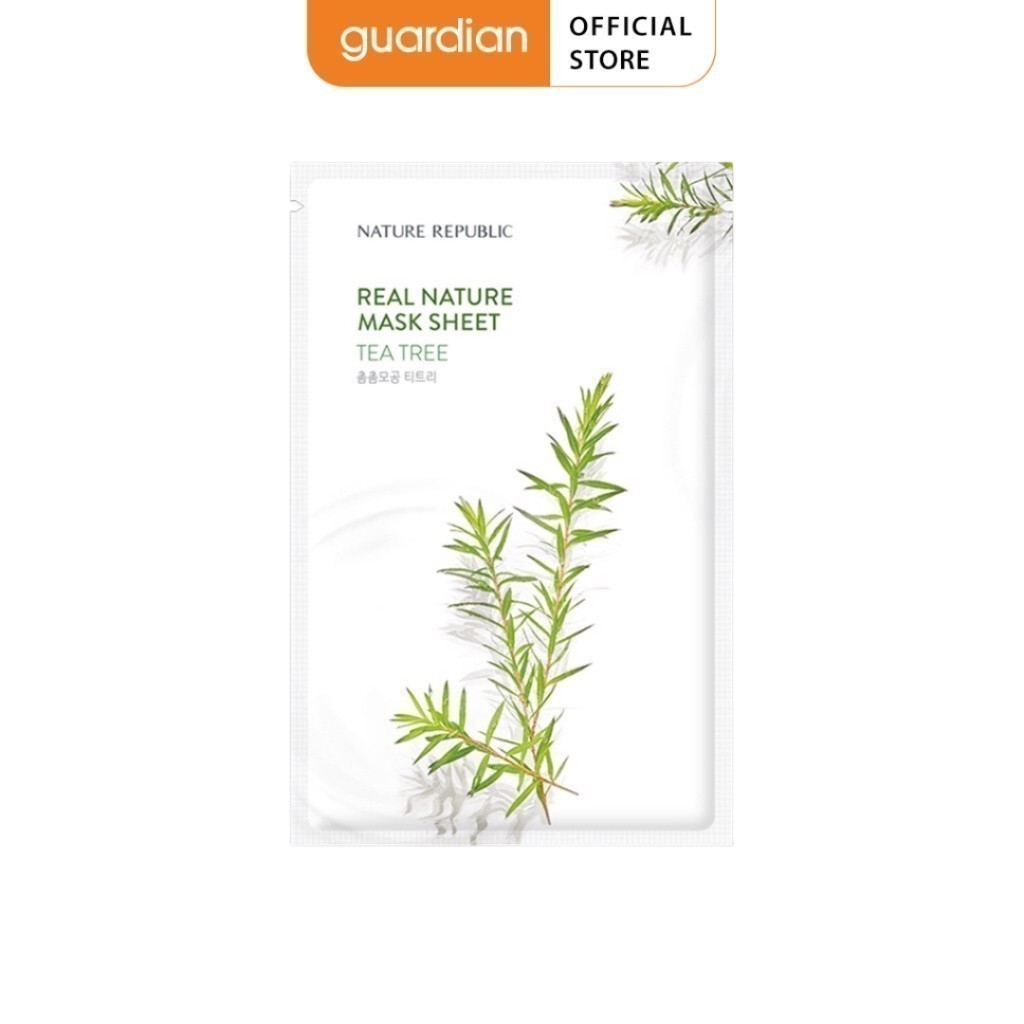 Mặt Nạ Giấy Real Nature Tea Tree Mask Sheet Nature Republic 23ml ...