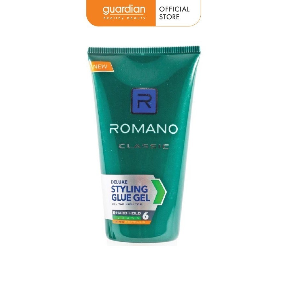 Gel Vuốt Tóc Giữ Nếp Lâu Romano Classic Deluxe Styling Glue Gel 150gr