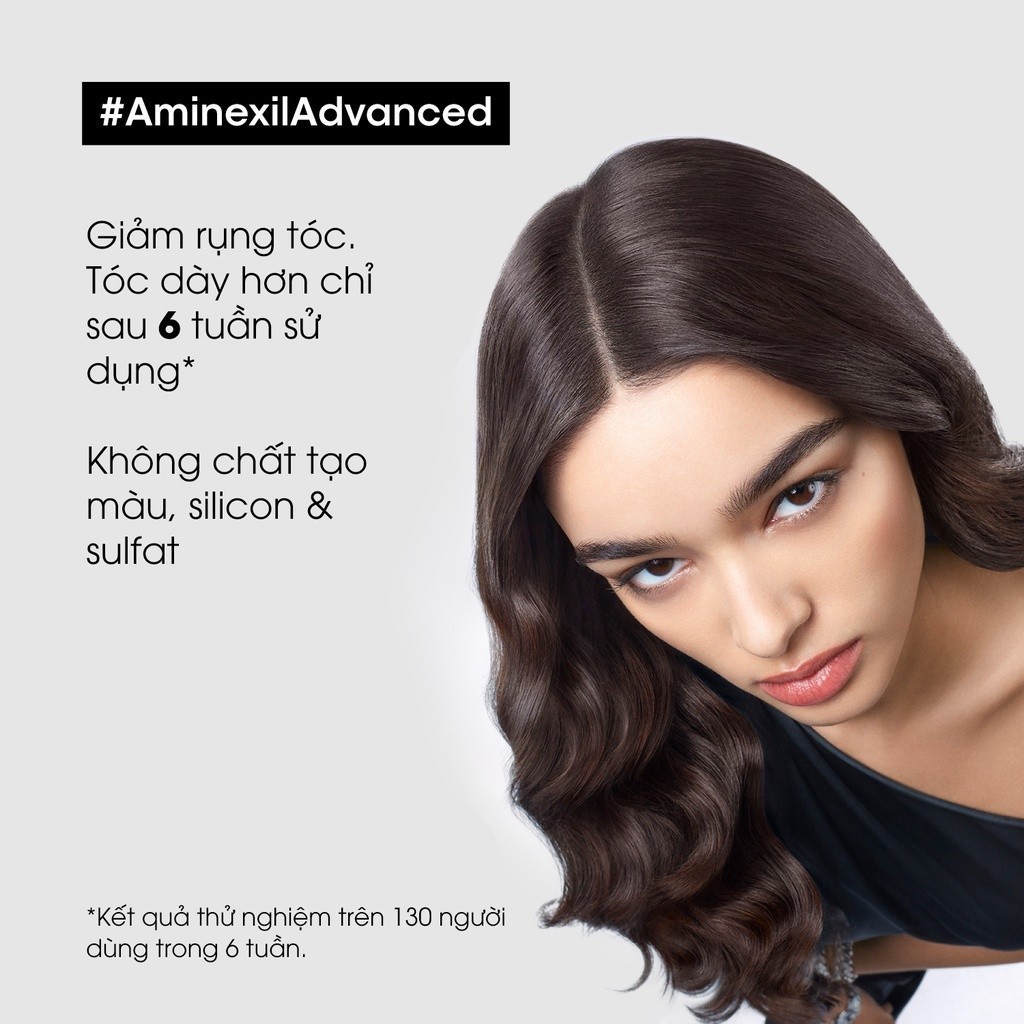 Tinh chất giảm rụng tóc L'Oréal Professionnel Aminexil Advanced Ampoule (10  lọ x 6ml) MỚI | Shopee Việt Nam