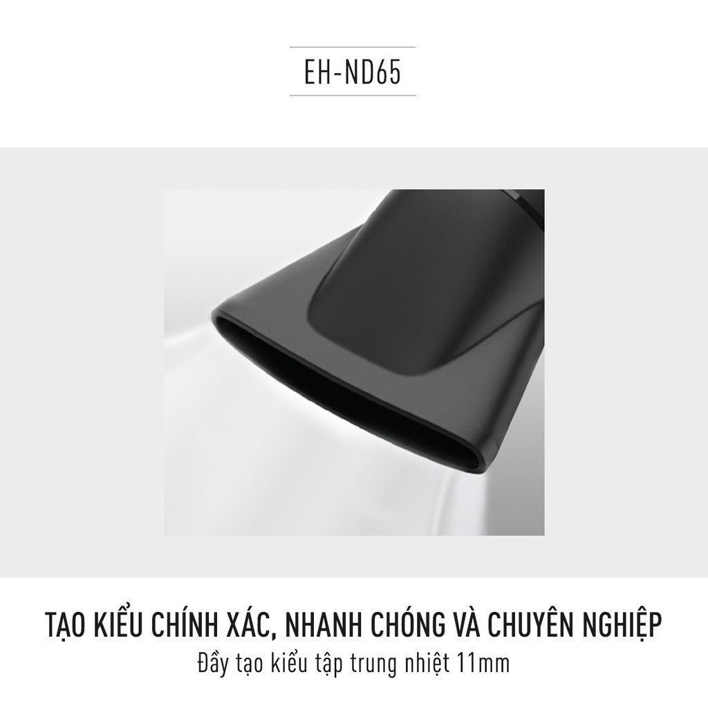 Ảnh Máy sấy tóc Panasonic EH-ND65-K645 – Công suất 2300W – Sấy nóng lạnh – Đầu sấy 11mm 3