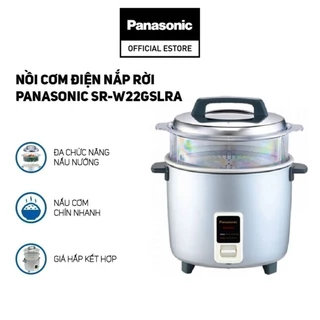 Nồi Cơm Điện Nắp Rời Panasonic SR-W22GSLRA - Hàng Chính Hãng