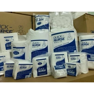 Bông y tế , bông gòn cuộn Quick Nure 25gr - 50gr - 100gr