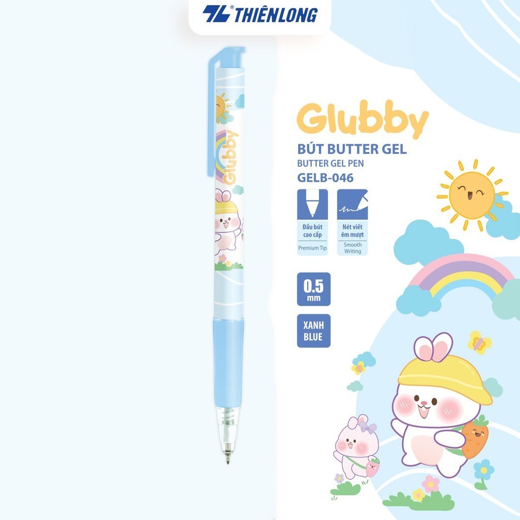 Bút gel B - Glubby Butter Gel Thiên Long GELB-046 | Shopee Việt Nam