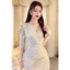 Váy Thiết Kế DVC - Váy Nhũ Kim Sa Kem Cổ V, Tay Lỡ V3313 - DOLCE VIVA COLLECTION