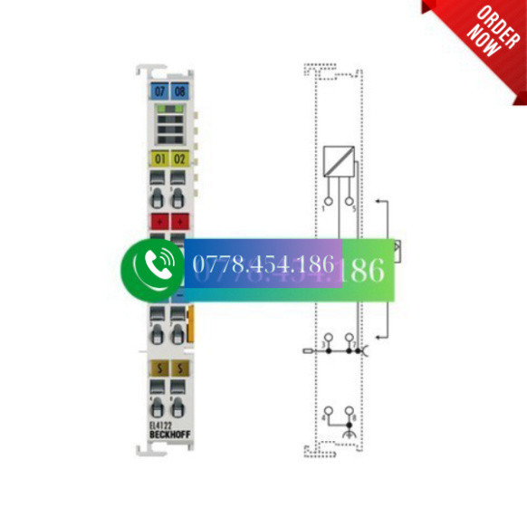 Module PLC Beckhoff EL4122 - Neuf Sous Emballage - Automatisme Chine
