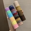 SET HỘP 20 CÁI DÂY CHUN BUỘC TÓC NHIỀU MÀU - Thun Cột Tóc Co Giãn Tốt, Phụ Kiện Tóc Xinh Xắn
