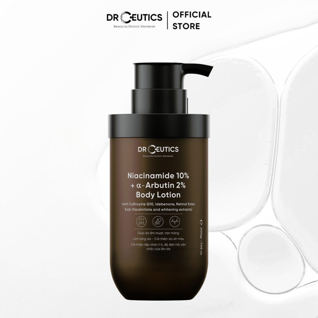 Ảnh DRCEUTICS Sữa Dưỡng Thể Trắng Da DrCeutics Body Lotion Healthy White (200ml) 2