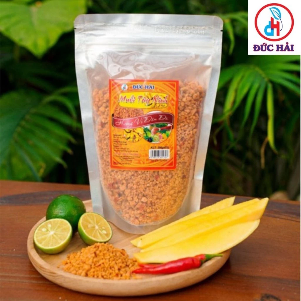 Muối tôm Tây Ninh Đức Hải 500g hạt to siêu thơm ngon