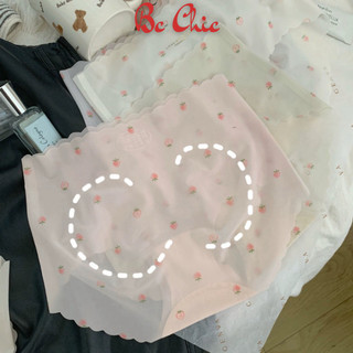 Quần Lót Nữ Q 2385 Đúc Su Lạnh Hoạ Tiết Trái Dâu Thạch Tàng Hình Thoáng Mát Siêu Hot BC_CHIC