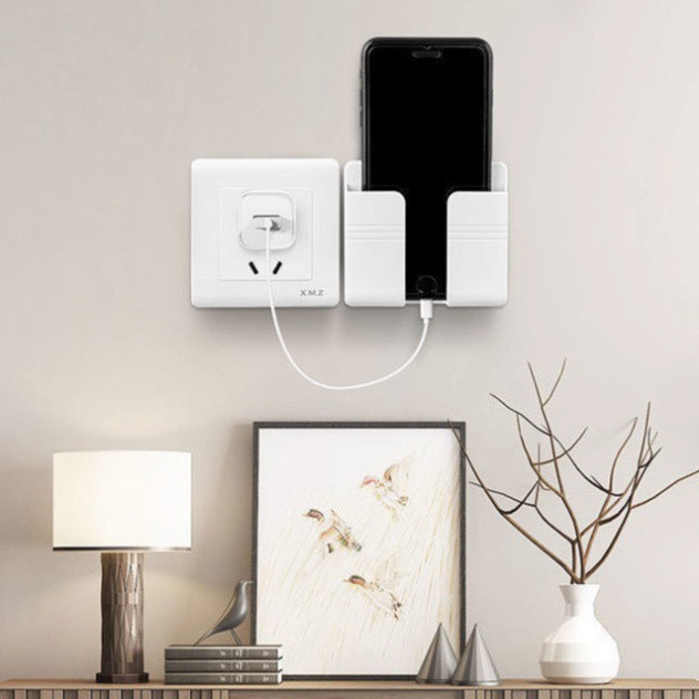Giá/Hộp đựng điện thoại/Remote dán tường đa năng-Dễ dàng sử dụng