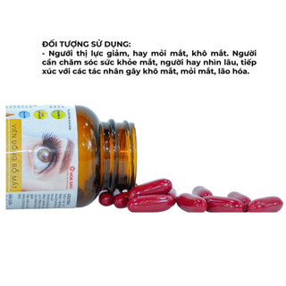 Viên Uống Bổ Mắt EYE GOLD Tăng Cường Thị Lực Mắt Chống Mỏi Mắt Cho Người Già Và Trẻ Em