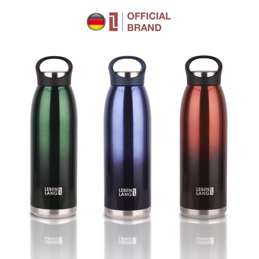 Ảnh Bình giữ nhiệt LEBENLANG LB1669 inox 304 cao cấp không gỉ, dung tích 900ml - hàng chính hãng 2