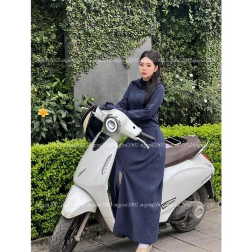Áo Chống Nắng Toàn Thân Nữ HGHOME Chất Umi Dày Dặn , Áo Nắng Toàn Thân Dáng Dài Chống Tia UV Tốt