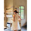 Đầm linen babydoll cổ yếm khoét nách sâu quyến rũ CHERRY DRESS