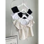 Áo linen croptop cổ bèo cánh tiên BABY TOP